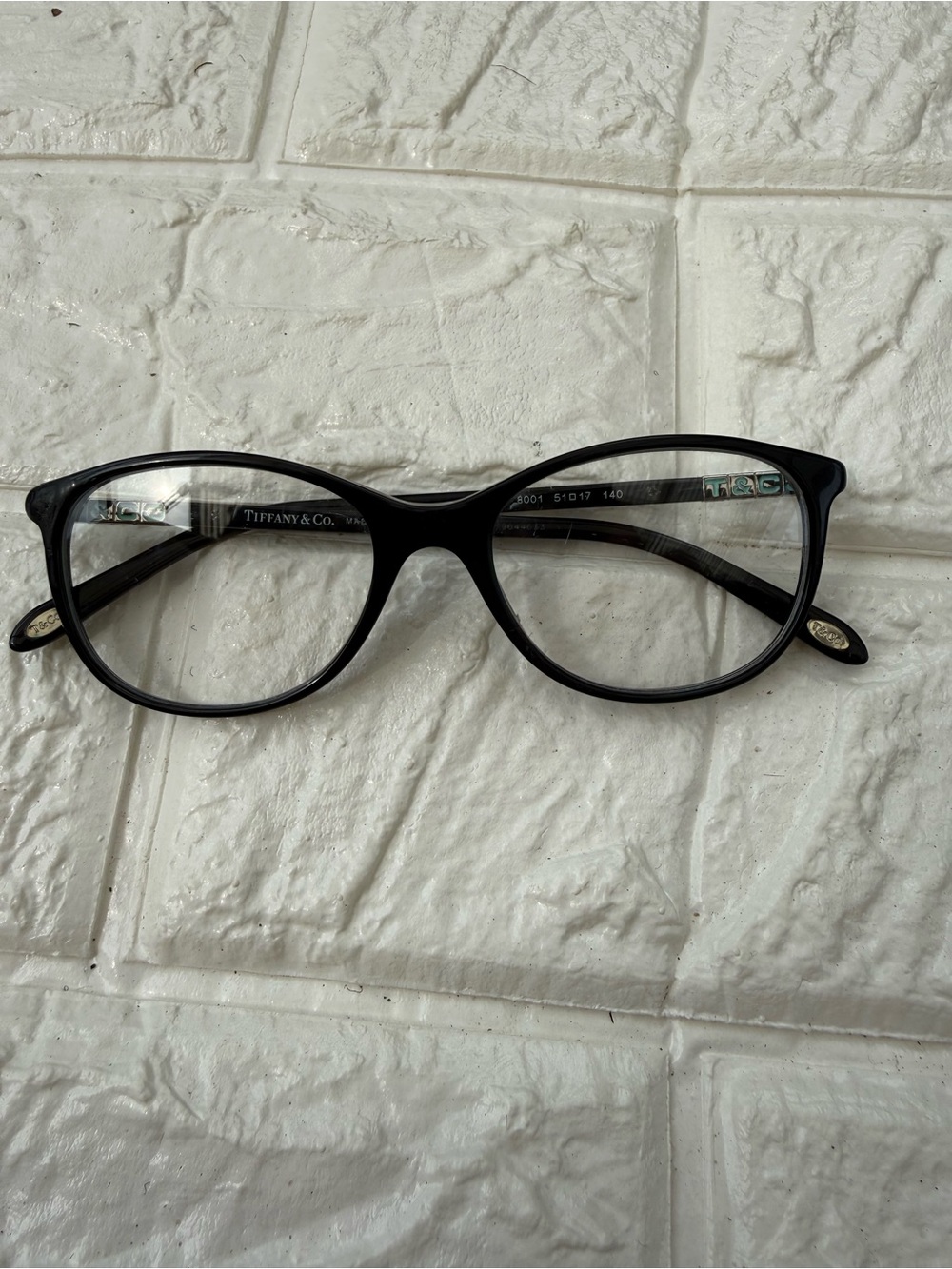 Tiffany & Co. TF 2083 8001 Black Glasses Frames RX  Italy 51 17 140